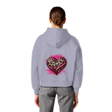 Wild Heart - Womens Organic Boxcut Hoodie