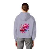 Cherry Kisses - Womens Organic Boxcut Hoodie