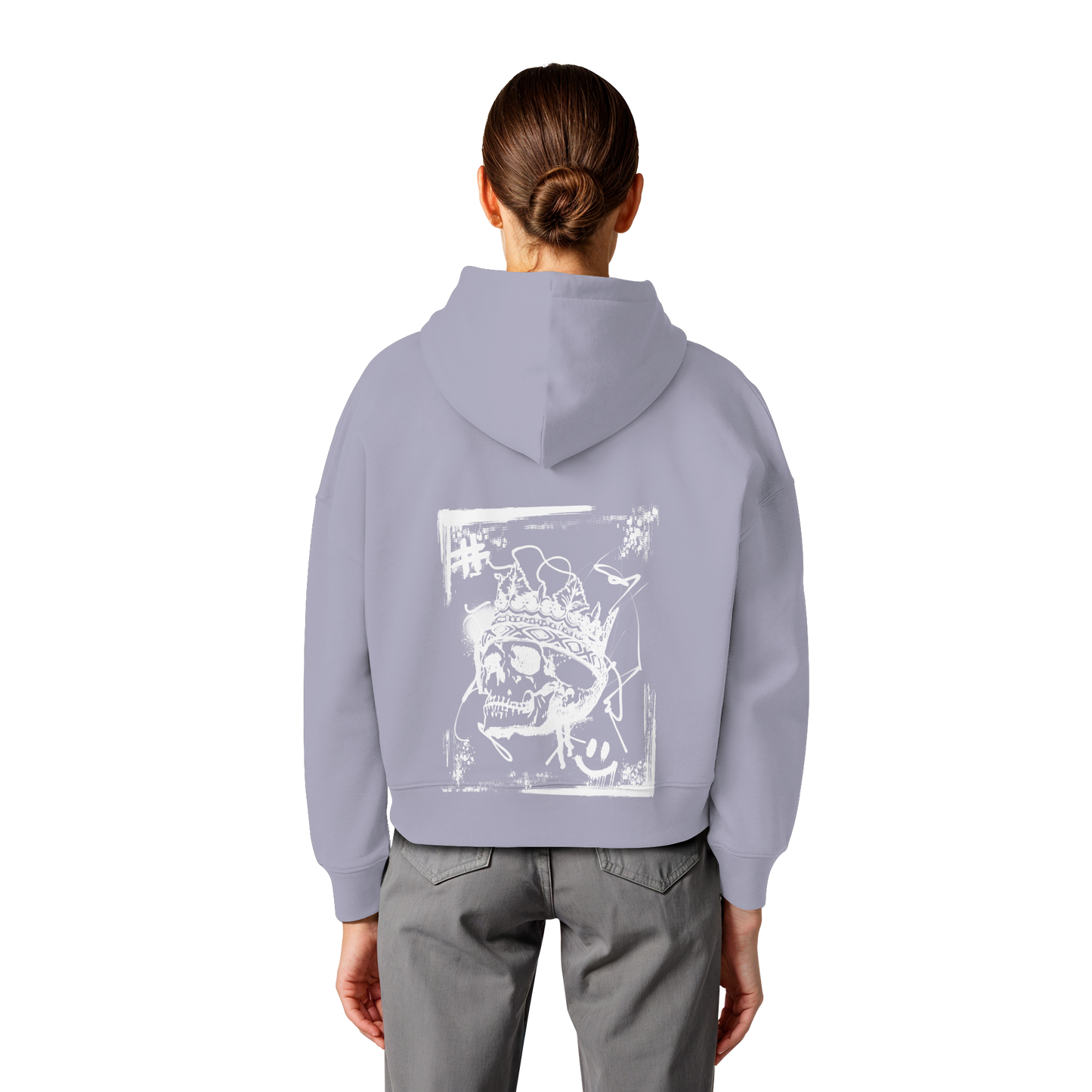 Monarch of the Darkness - Womens Organic Boxcut Hoodie