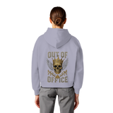King out of Office - Womens Organic Boxcut Hoodie