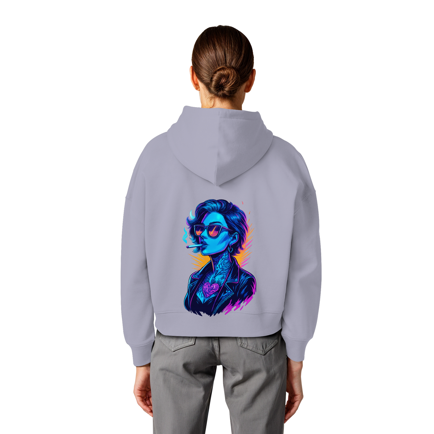 Urban Pulse - Womens Organic Boxcut Hoodie