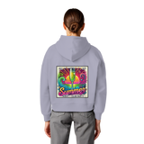 Summer Party Vibes - Womens Organic Boxcut Hoodie