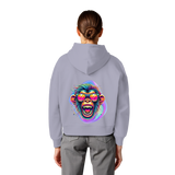 Crazy Chimp - Sweat à capuche Boxcut bio pour femme