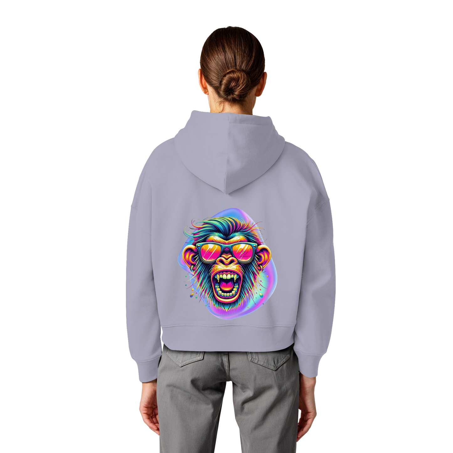 Crazy Chimp - Womens Organic Boxcut Hoodie