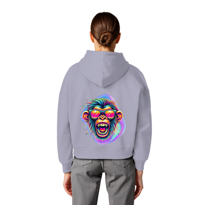Crazy Chimp - Womens Organic Boxcut Hoodie