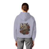 Inked Rhino - Womens Organic Boxcut Hoodie