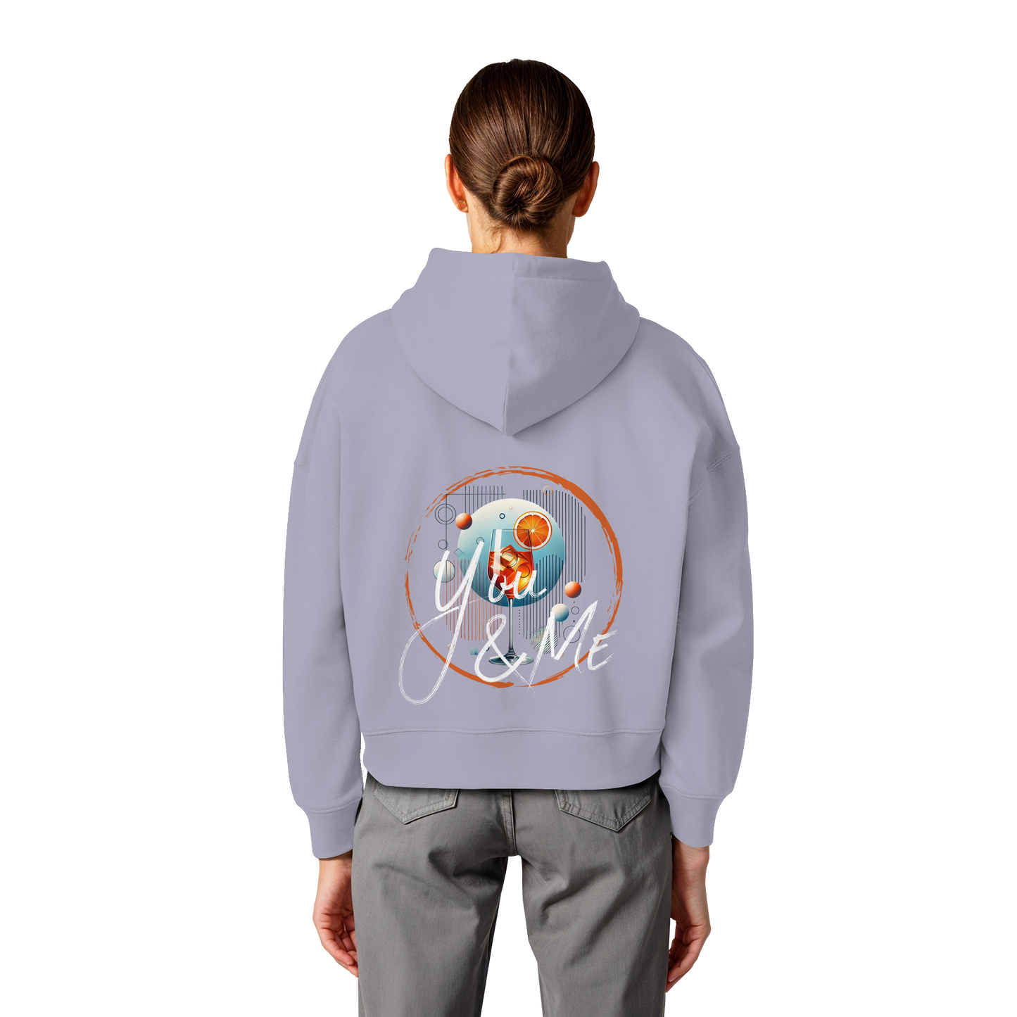 Cheers together - Womens Organic Boxcut Hoodie