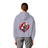 Forever Love - Womens Organic Boxcut Hoodie