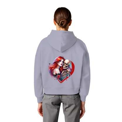 Forever Love - Womens Organic Boxcut Hoodie