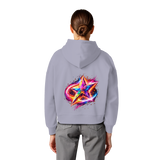 Inferno Star - Womens Organic Boxcut Hoodie