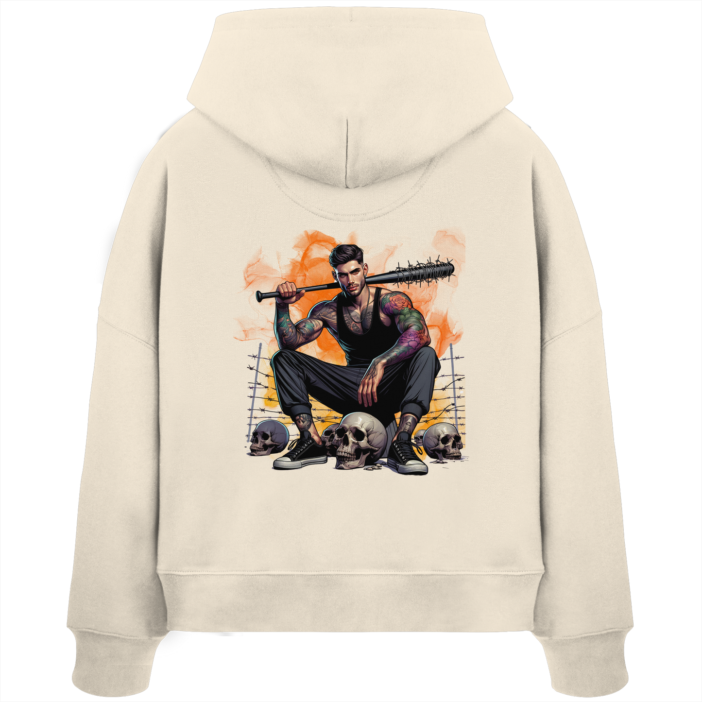 Urban Warrior - Womens Organic Boxcut Hoodie