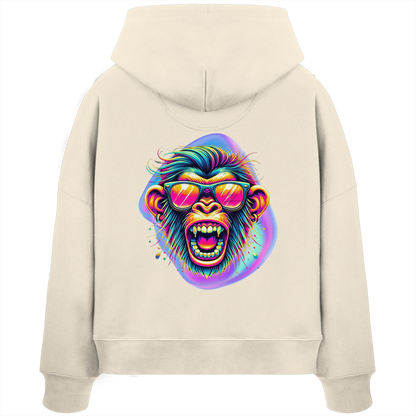 Crazy Chimp - Womens Organic Boxcut Hoodie