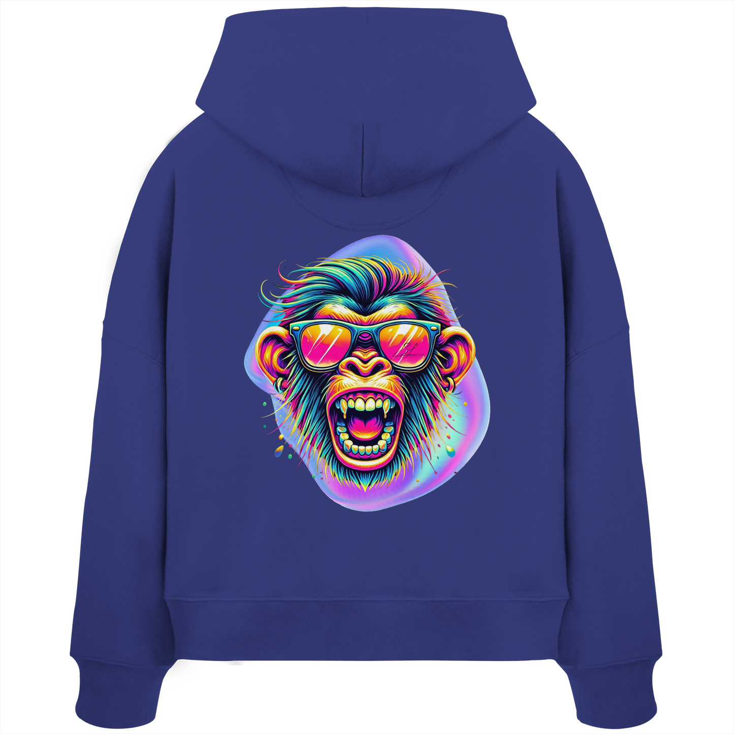 Crazy Chimp - Womens Organic Boxcut Hoodie