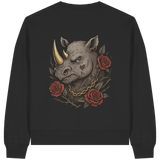 Inked Rhino - Womens Organic Boxcut Sweatshirt