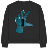 Statement Hand - Womens Organic Boxcut Sweatshirt