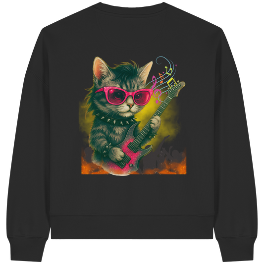 Rocking Mimi - Womens Organic Boxcut Sweatshirt