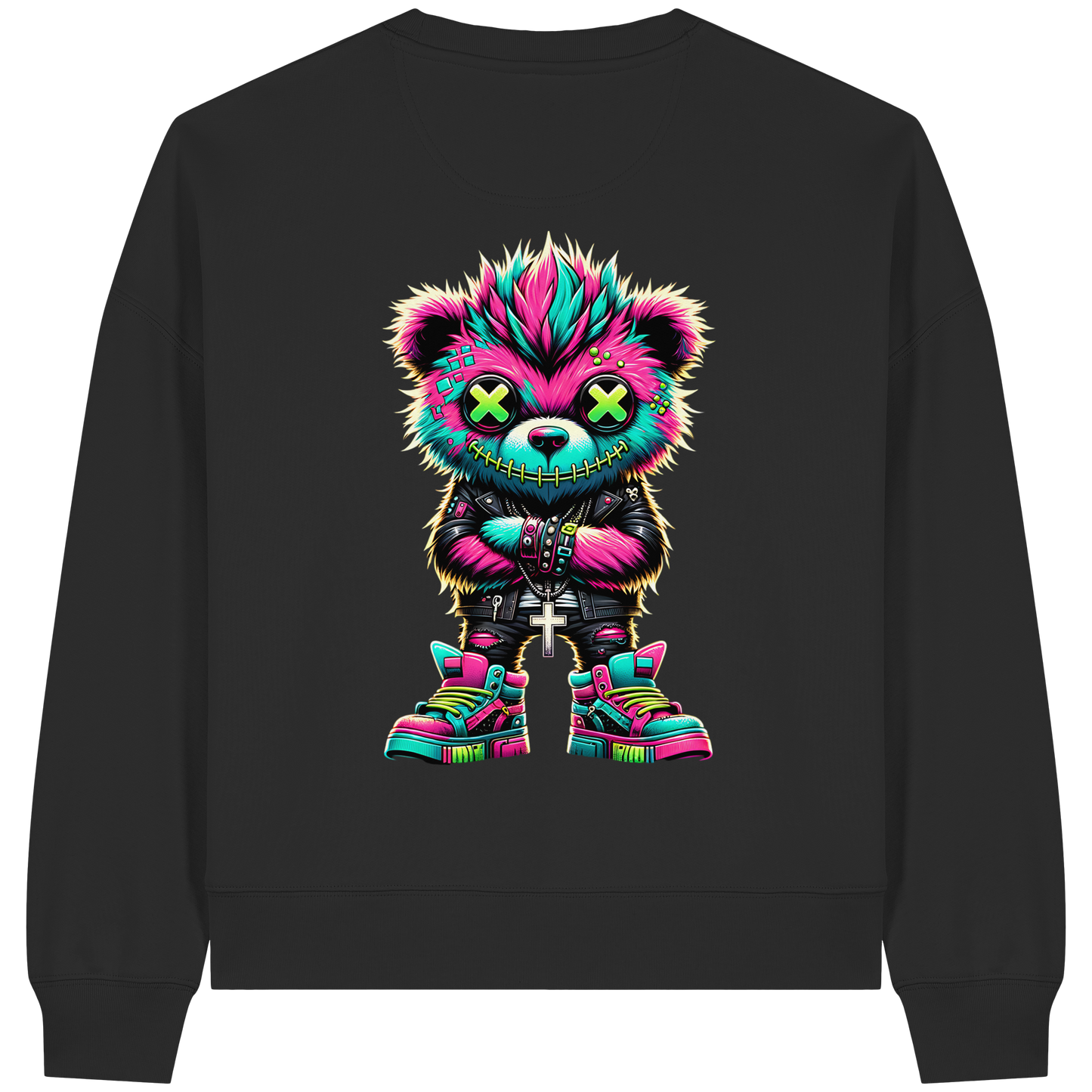 StreetStyle Beast - Womens Organic Boxcut Sweatshirt