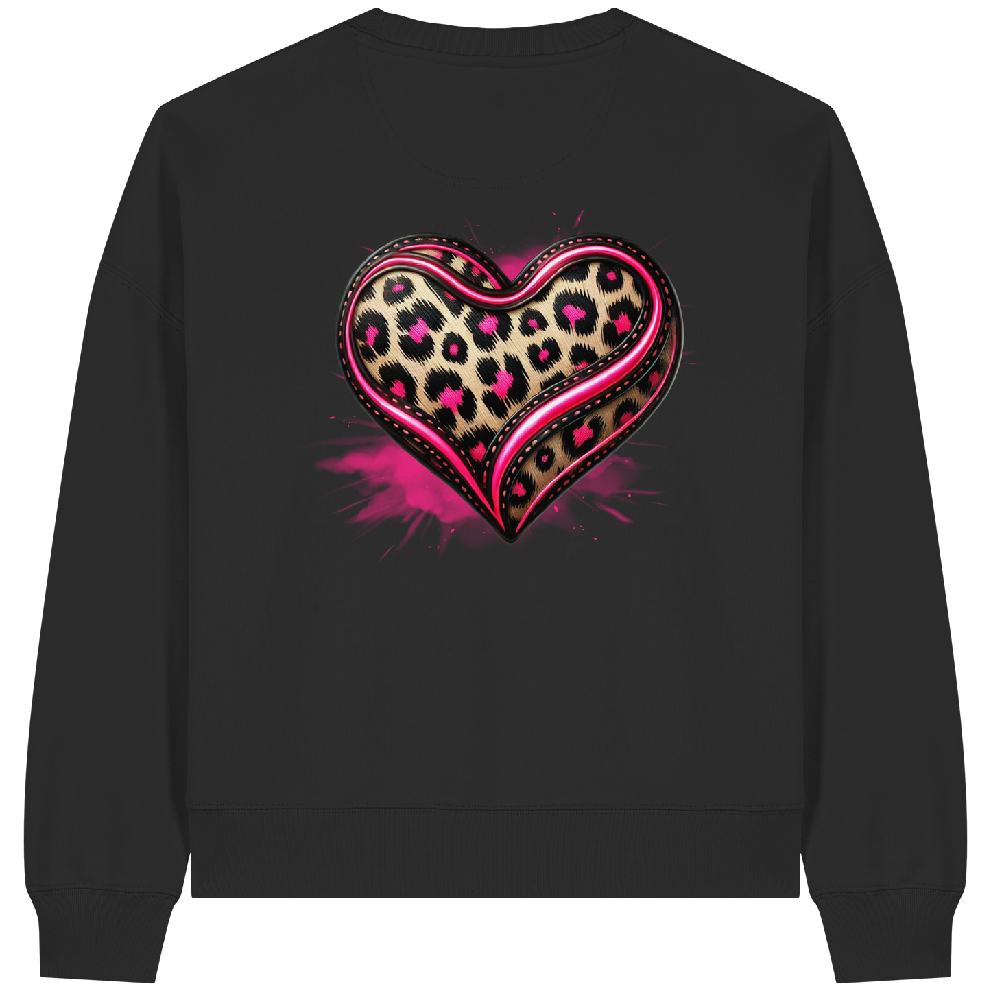 Wild Heart - Womens Organic Boxcut Sweatshirt