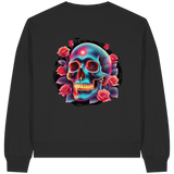 Glow Skull - Womens Organic Boxcut Sweatshirt