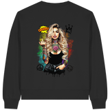 Ink Queen - Womens Organic Boxcut Sweatshirt