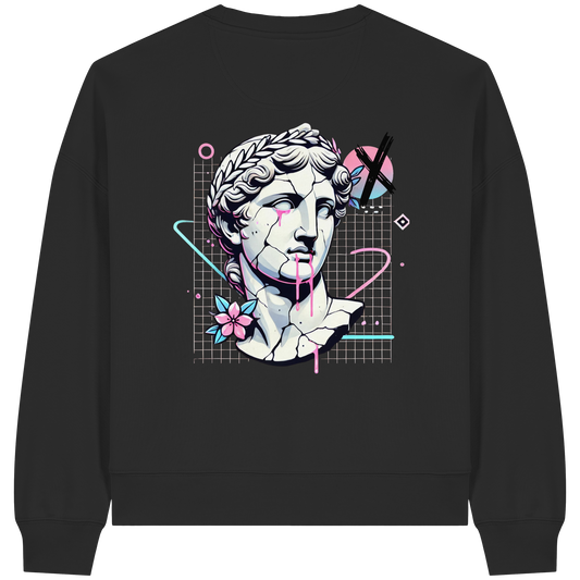 Mystic Head - Womens Organic Boxcut Sweatshirt