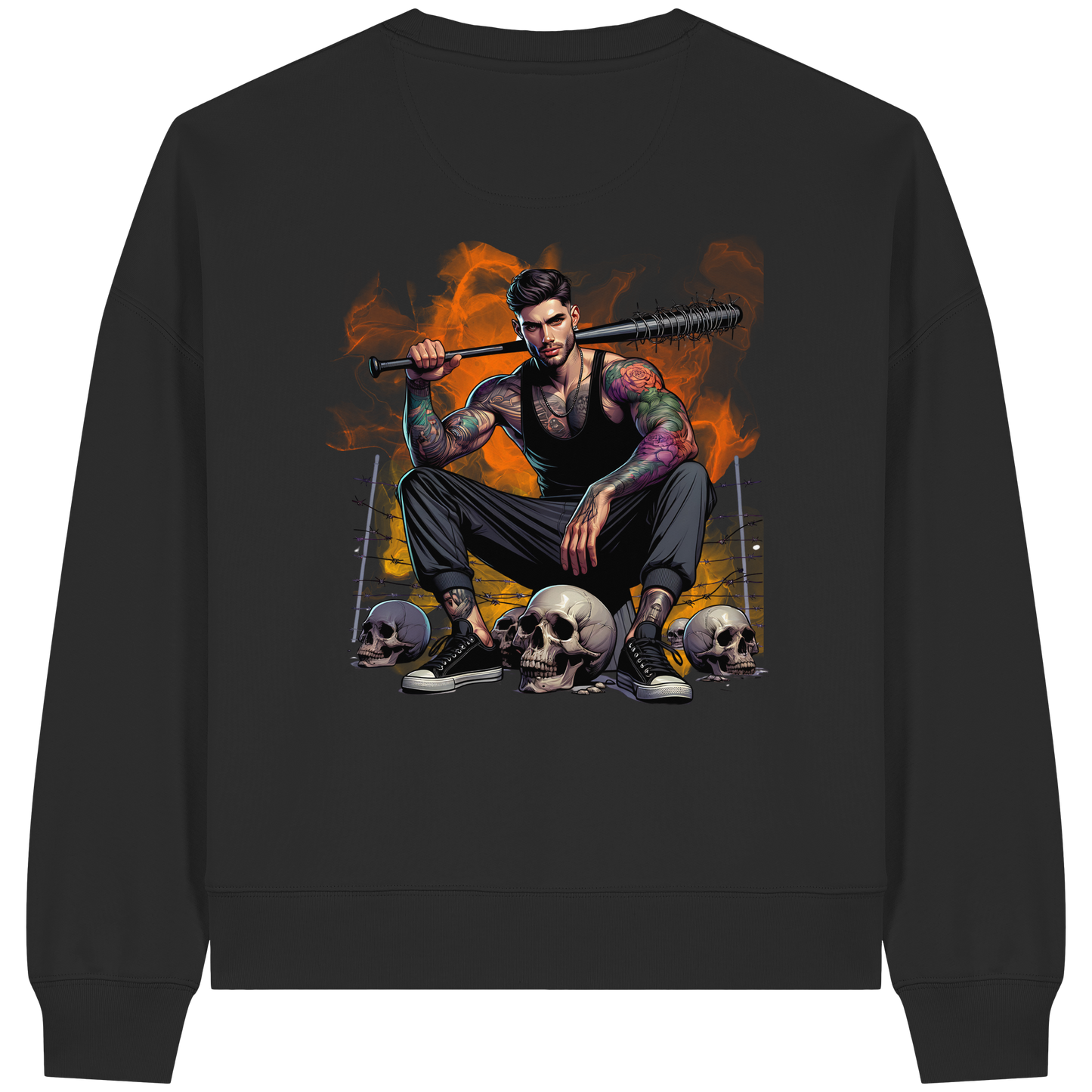 Urban Warrior - Womens Organic Boxcut Sweatshirt