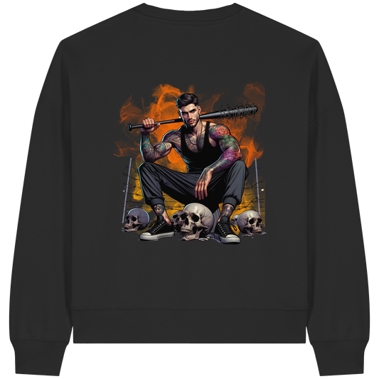 Urban Warrior - Womens Organic Boxcut Sweatshirt