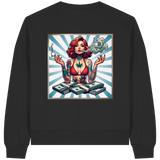Rebel Rich - Sweat-shirt Boxcut bio pour femme