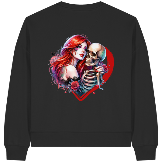 Eternal Love - Womens Organic Boxcut Sweatshirt