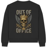 King out of Office - Womens Organic Boxcut Sweatshirt