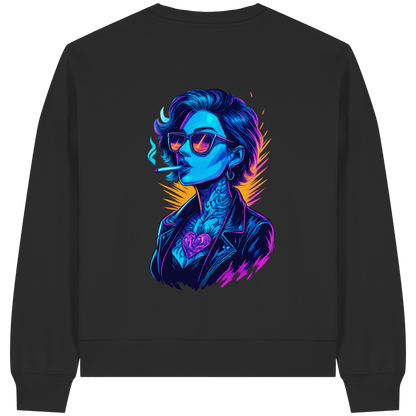 Urban Pulse - Womens Organic Boxcut Sweatshirt
