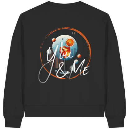 Cheers Together - Womens Organic Boxcut Sweatshirt