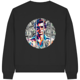 Money Maker - Womens Organic Boxcut Sweatshirt