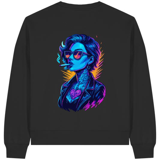 Urban Pulse - Womens Organic Boxcut Sweatshirt