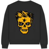 Golden Skull - Womens Organic Boxcut Sweatshirt