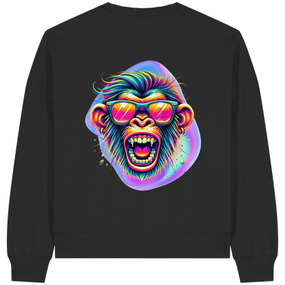 Crazy Chimp - Womens Organic Boxcut Sweatshirt