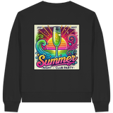 Summer Party Vibes - Womens Organic Boxcut Sweatshirt