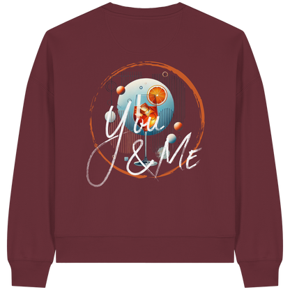 Cheers Together - Womens Organic Boxcut Sweatshirt