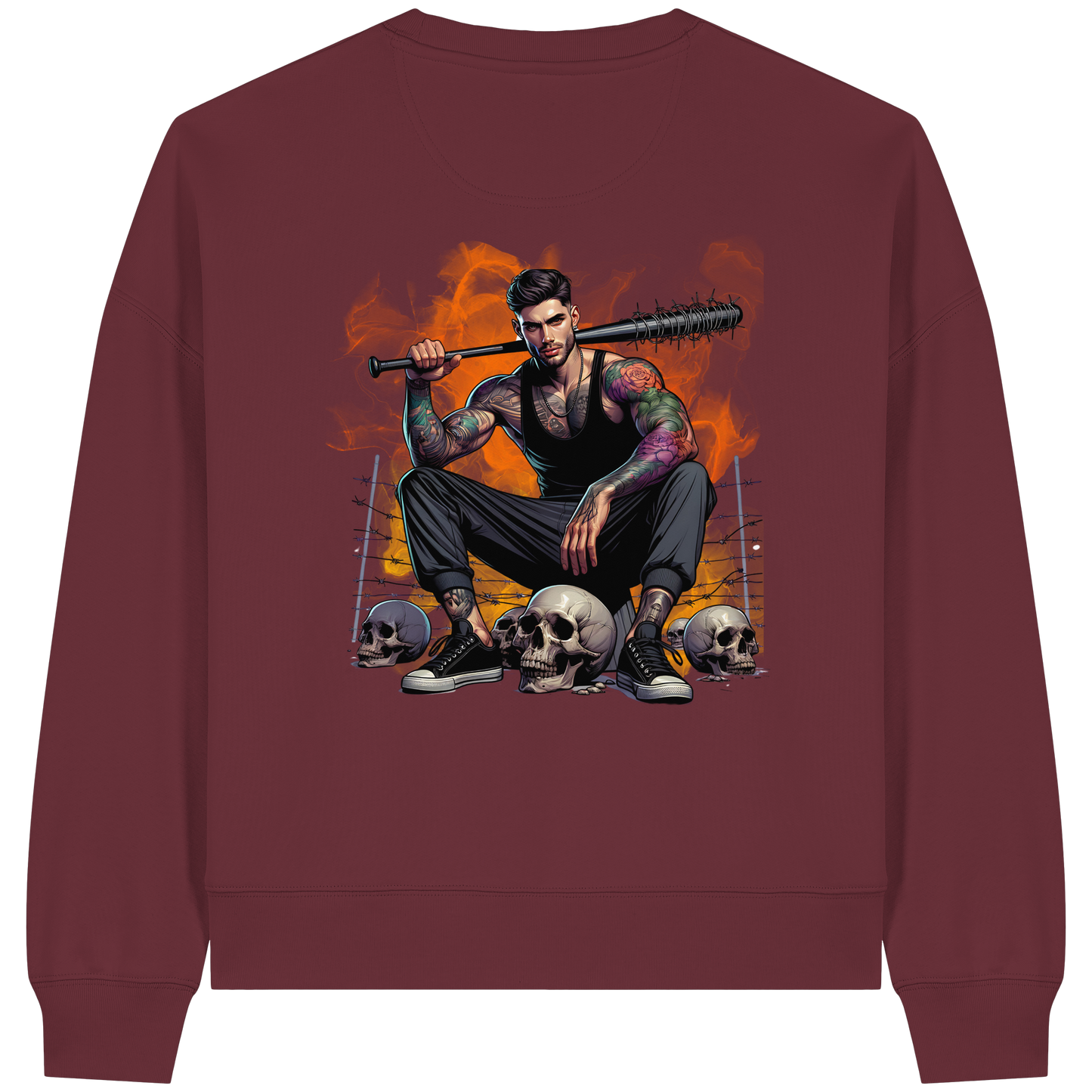 Urban Warrior - Womens Organic Boxcut Sweatshirt