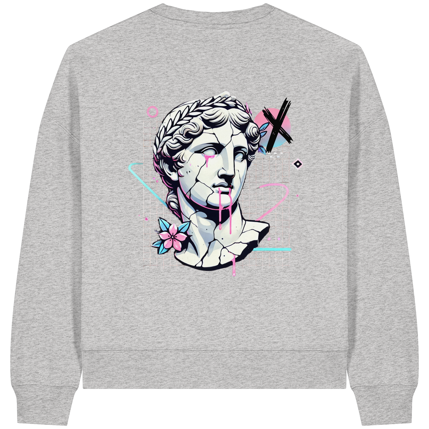 Mystic Head - Womens Organic Boxcut Sweatshirt