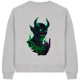 Neon Hellfire - Womens Organic Boxcut Sweatshirt