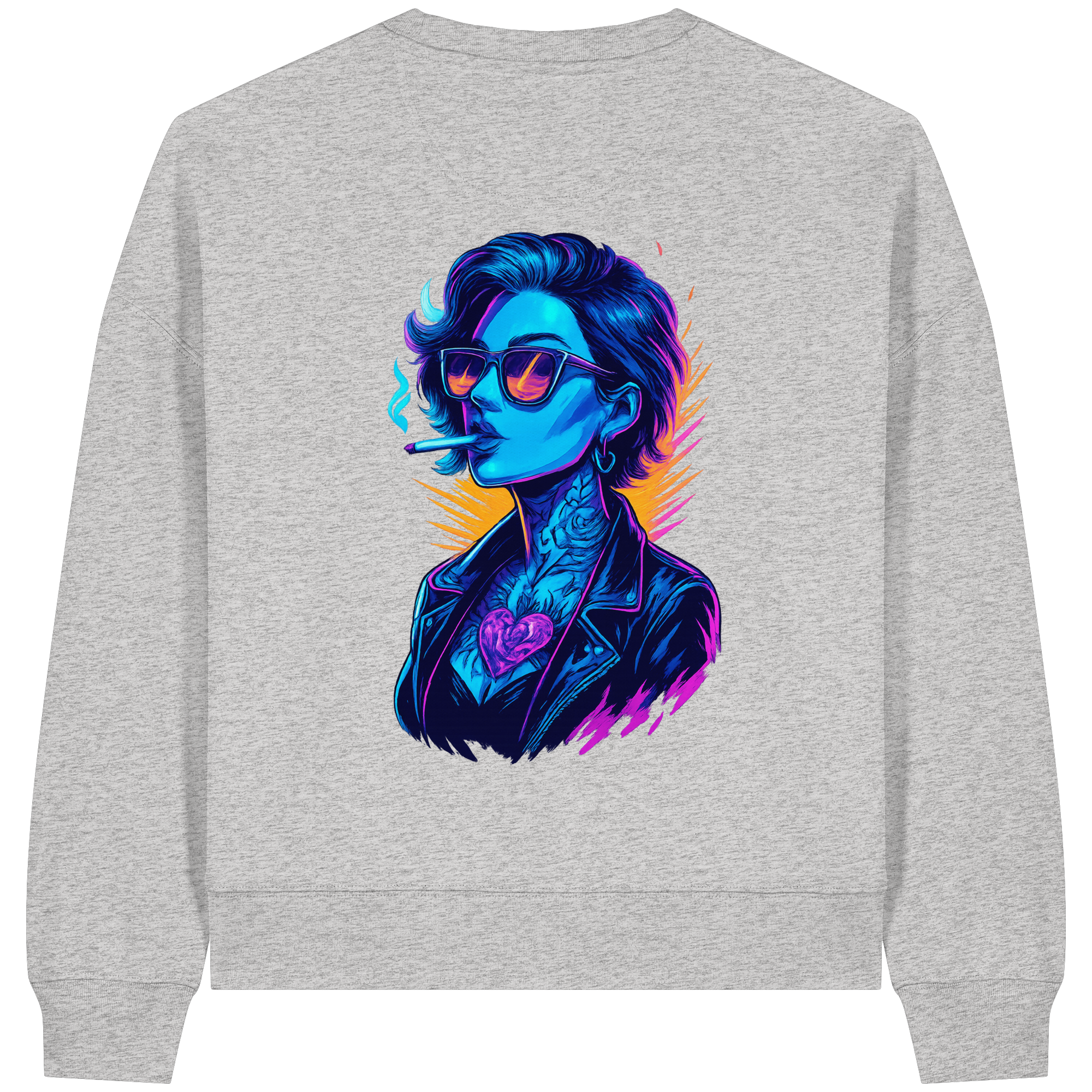 Urban Pulse - Womens Organic Boxcut Sweatshirt