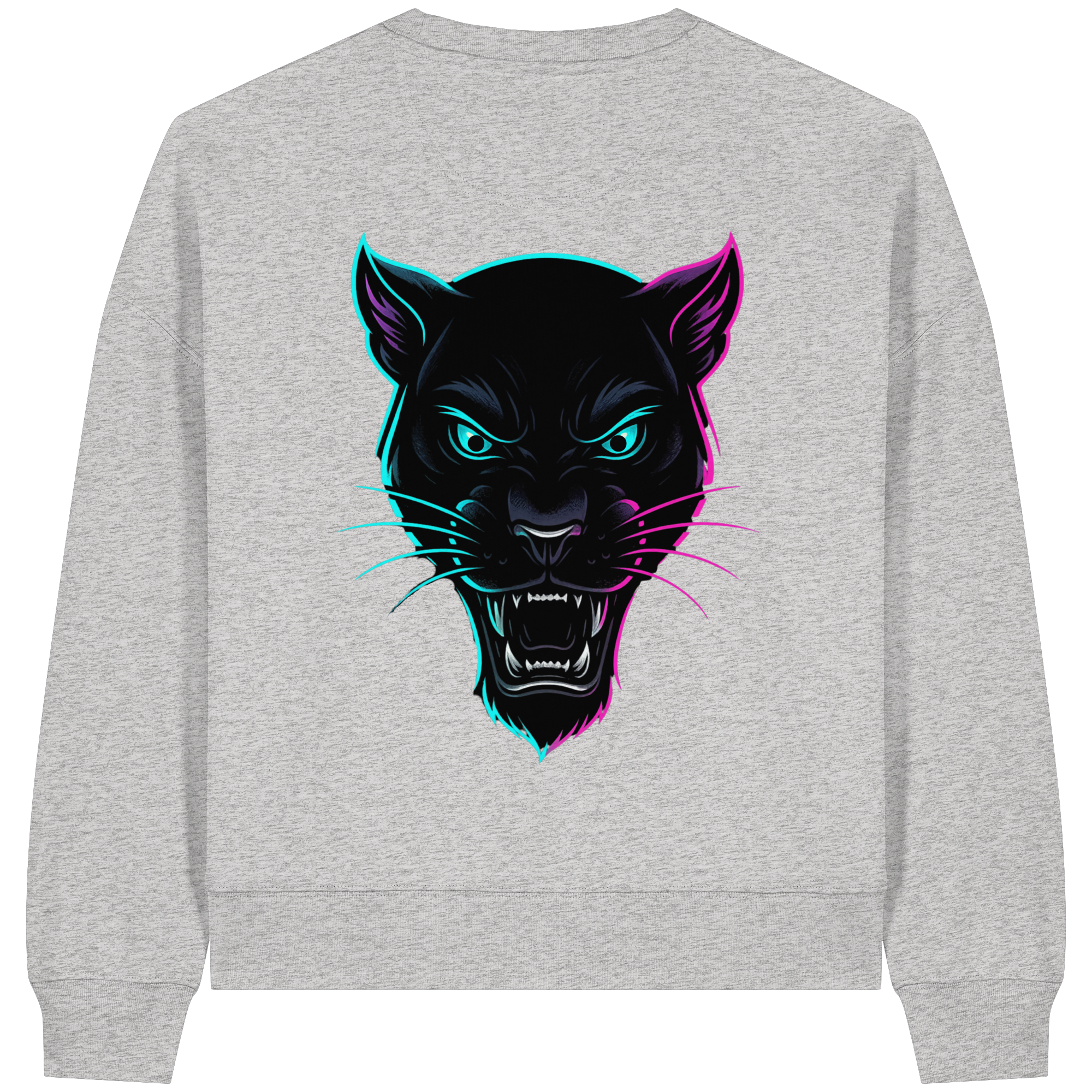 Black Beast - Womens Organic Boxcut Sweatshirt