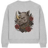 Inked Rhino - Womens Organic Boxcut Sweatshirt
