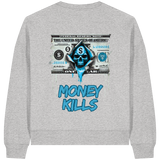 Money Kills - Sweat-shirt bio Boxcut pour femme