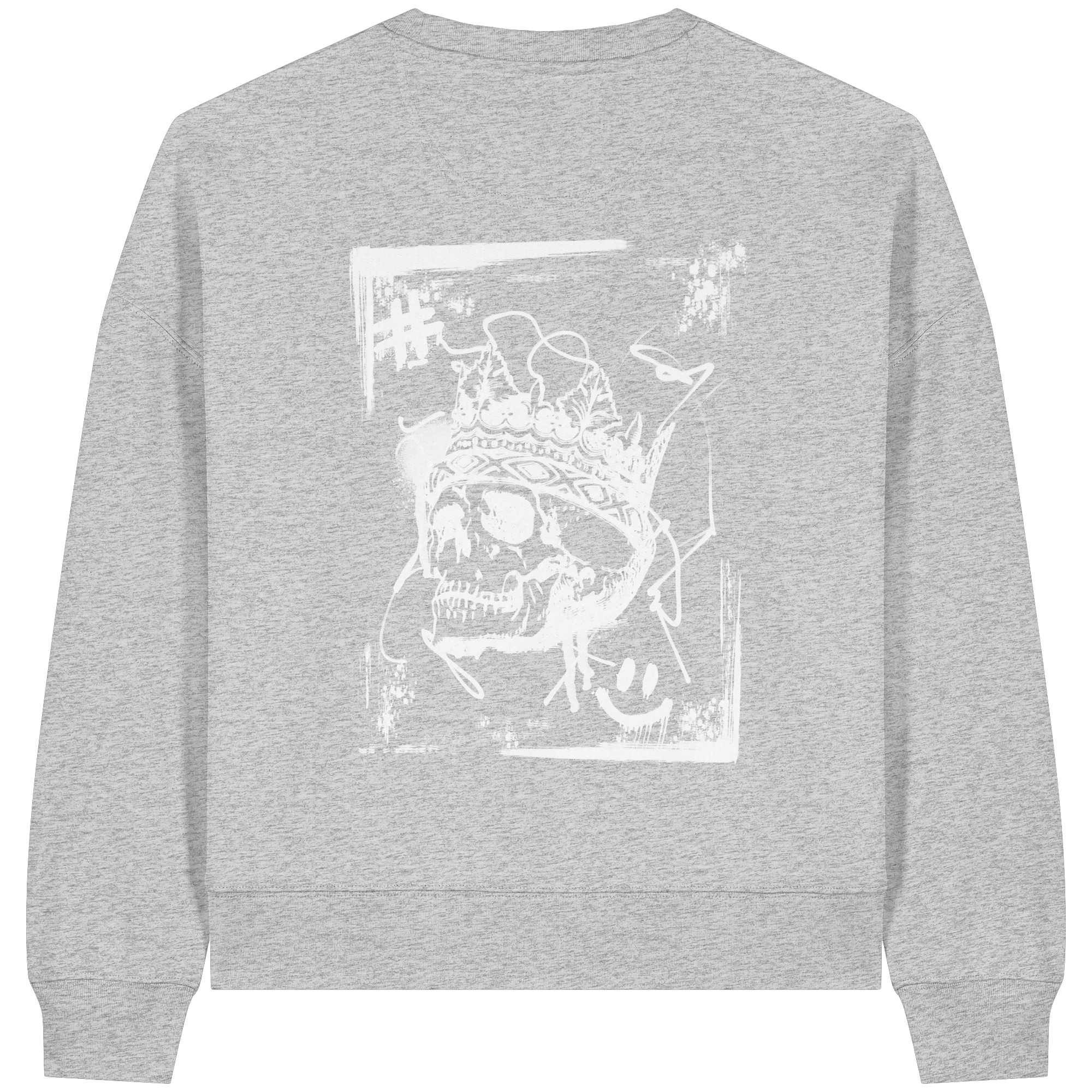 Monarch of the Darkness - Womens Organic Boxcut Sweatshirt