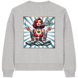 Rebel Rich - Sweat-shirt Boxcut bio pour femme