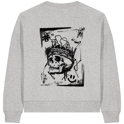 Monarch of Darkness - Womens Organic Boxcut Sweatshirt