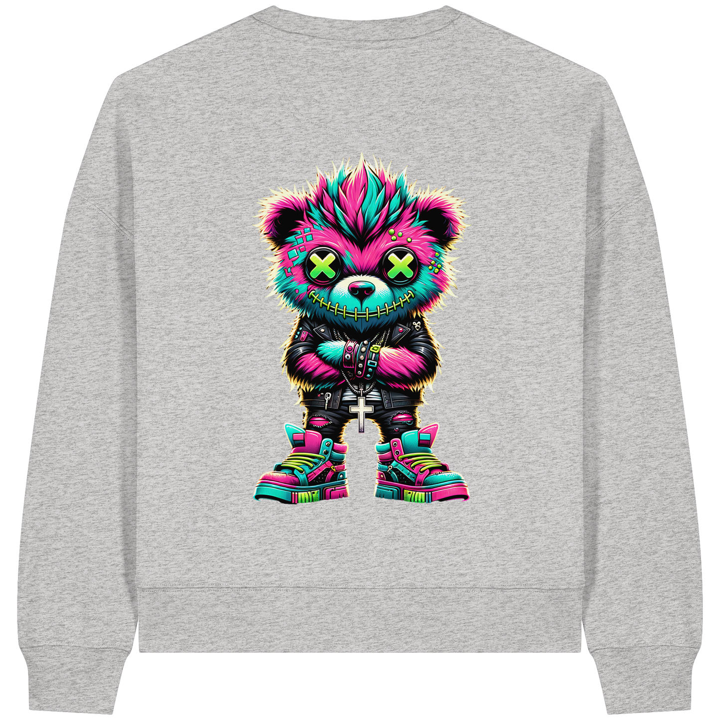 StreetStyle Beast - Womens Organic Boxcut Sweatshirt
