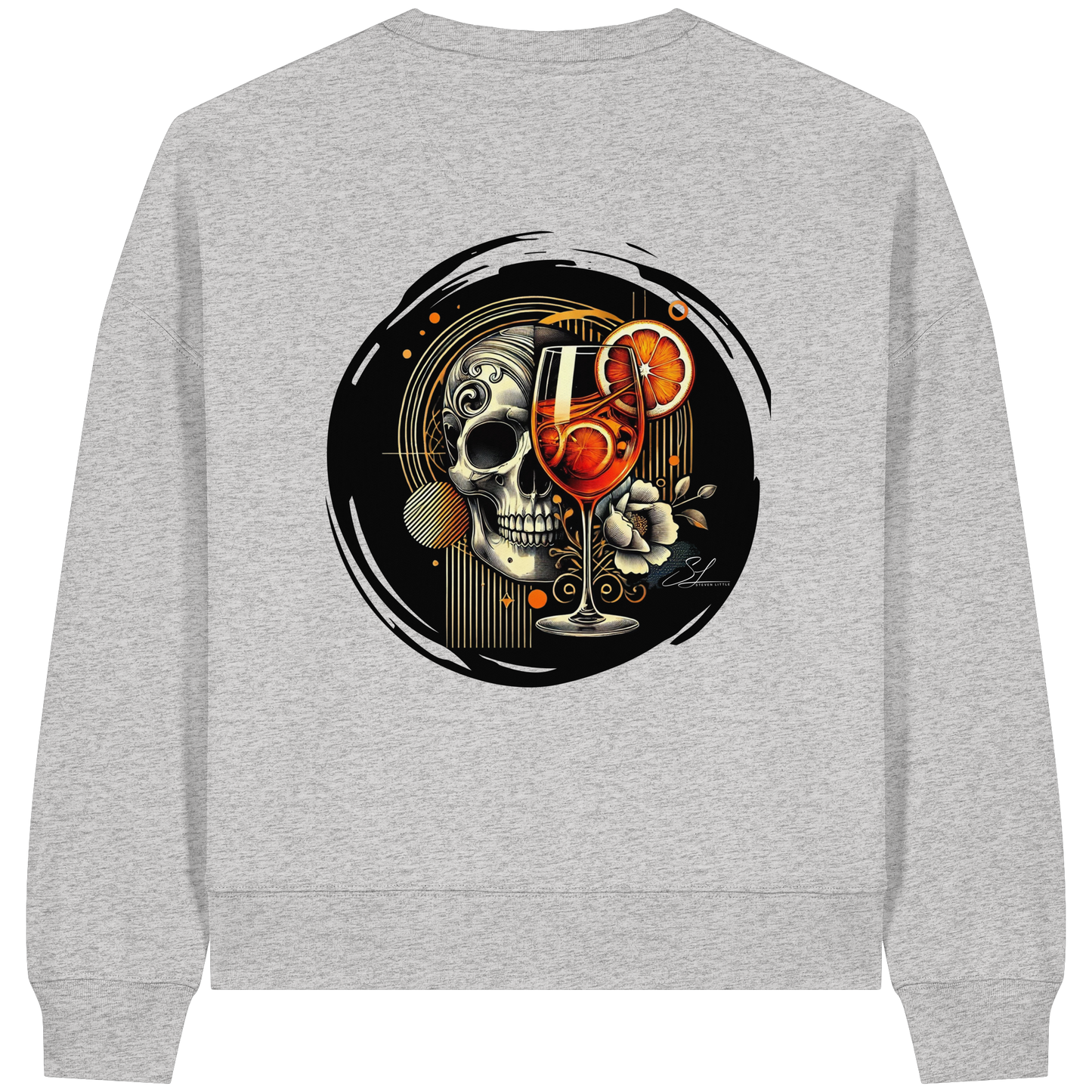Spirit of the night - Womens Organic Boxcut Sweatshirt